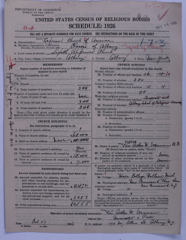 Scan of Reformed Church in America: 6