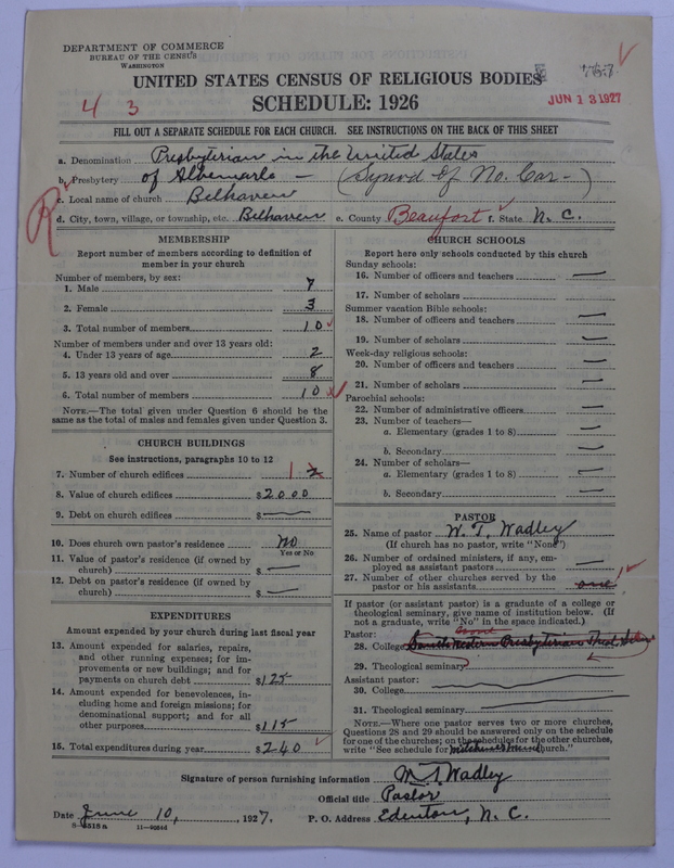 Scan of Presbyterian Church in the United States: 765