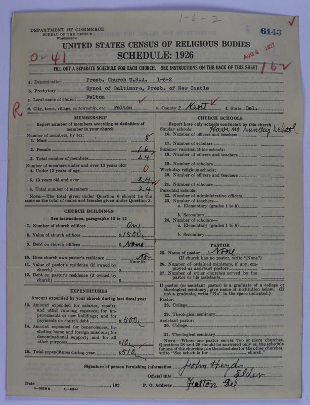 Scan of Presbyterian Church in the United States of America: 6143