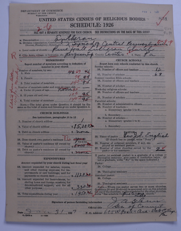 Scan of United Lutheran Church in America: 831