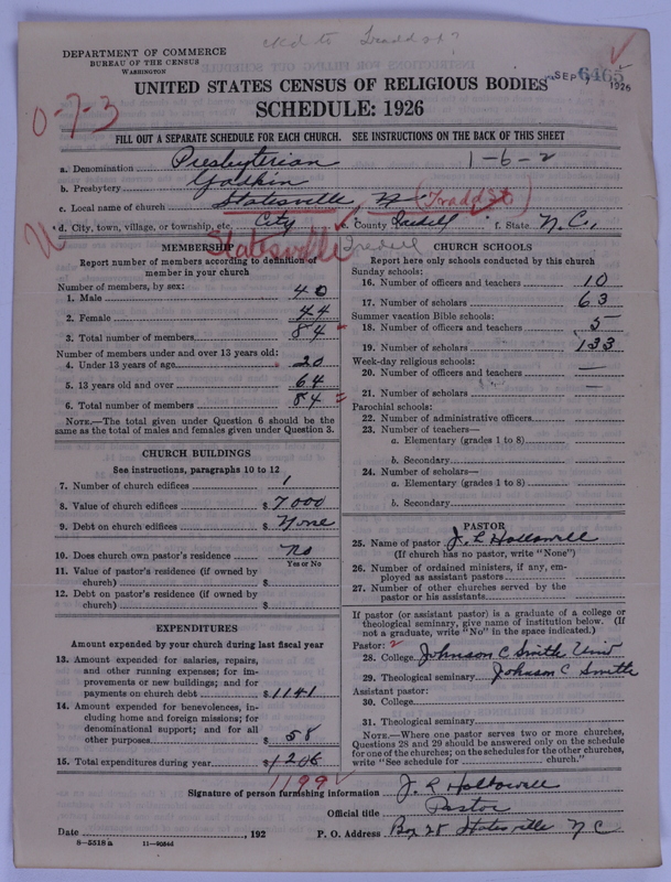 Scan of Presbyterian Church in the United States of America: 6465