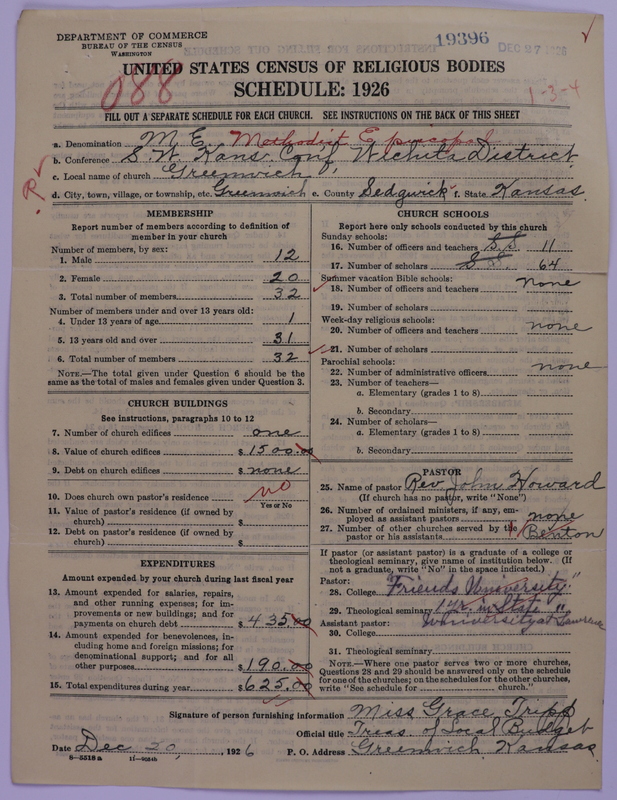 Scan of Methodist Episcopal Church: 19396