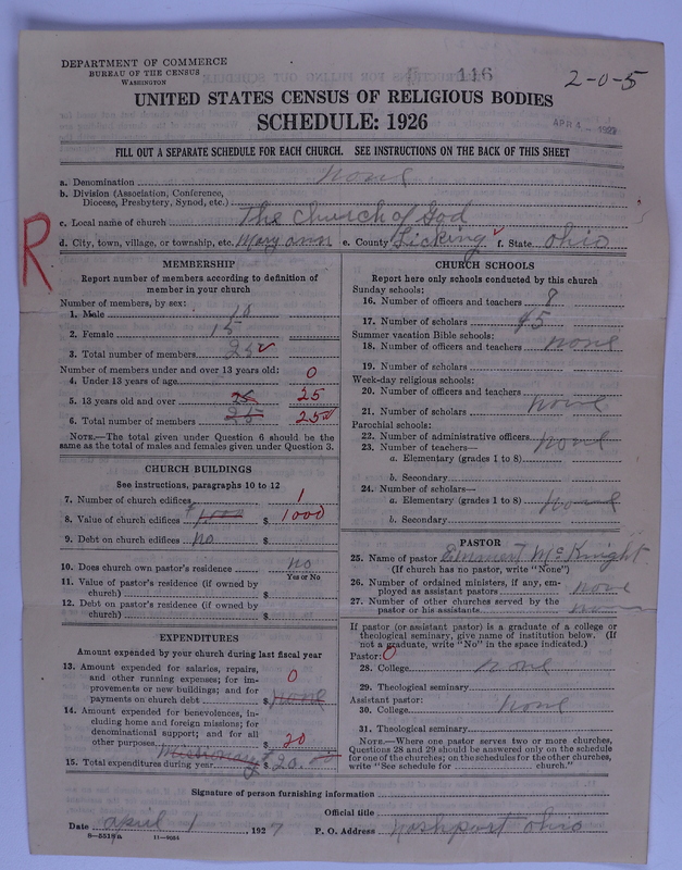 Scan of Church of God (Headquarters, Anderson, Ind.): 116