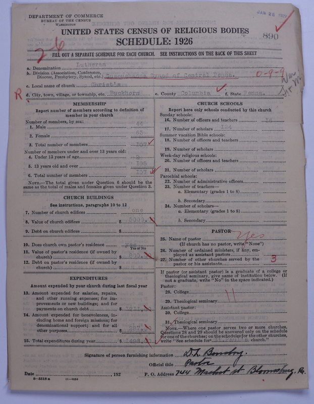 Scan of United Lutheran Church in America: 890