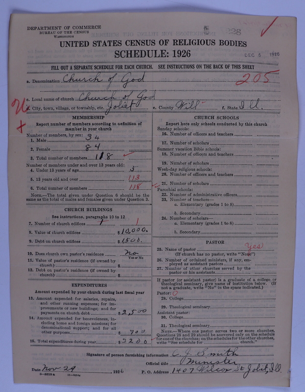 Scan of Church of God (Headquarters, Anderson, Ind.): 228