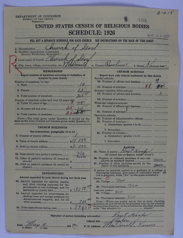 Scan of Church of God (Headquarters, Anderson, Ind.): 454