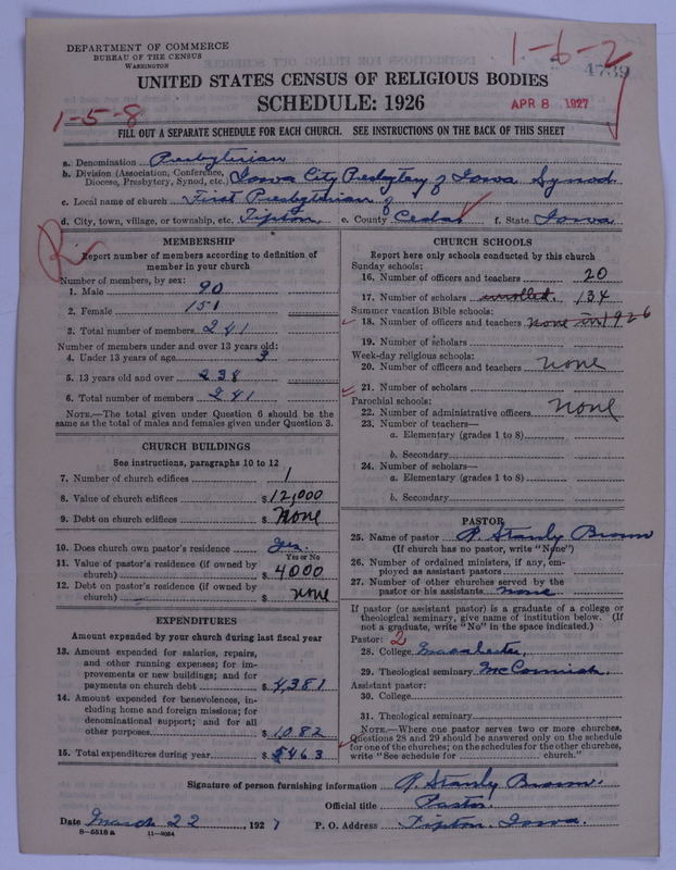 Scan of Presbyterian Church in the United States of America: 4739