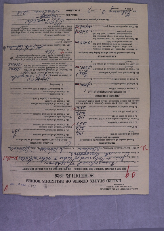 Scan of Synod of the Reformed Presbyterian Church of North America: 347