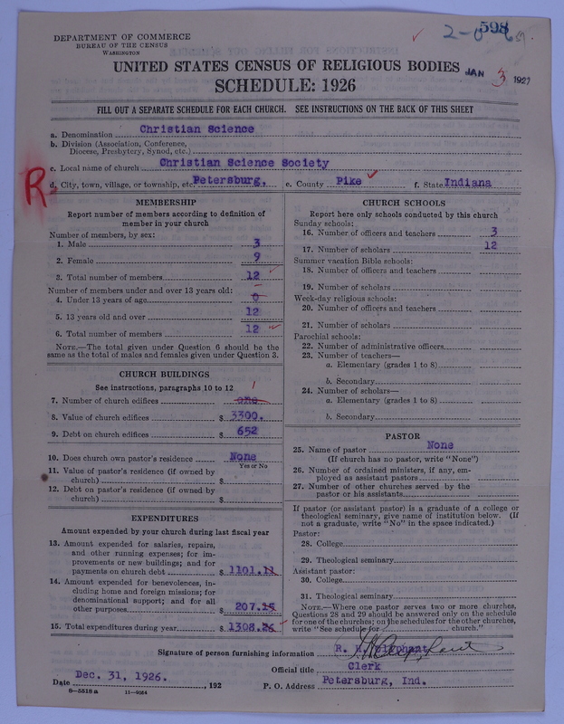 Scan of Church of Christ, Scientist: 598