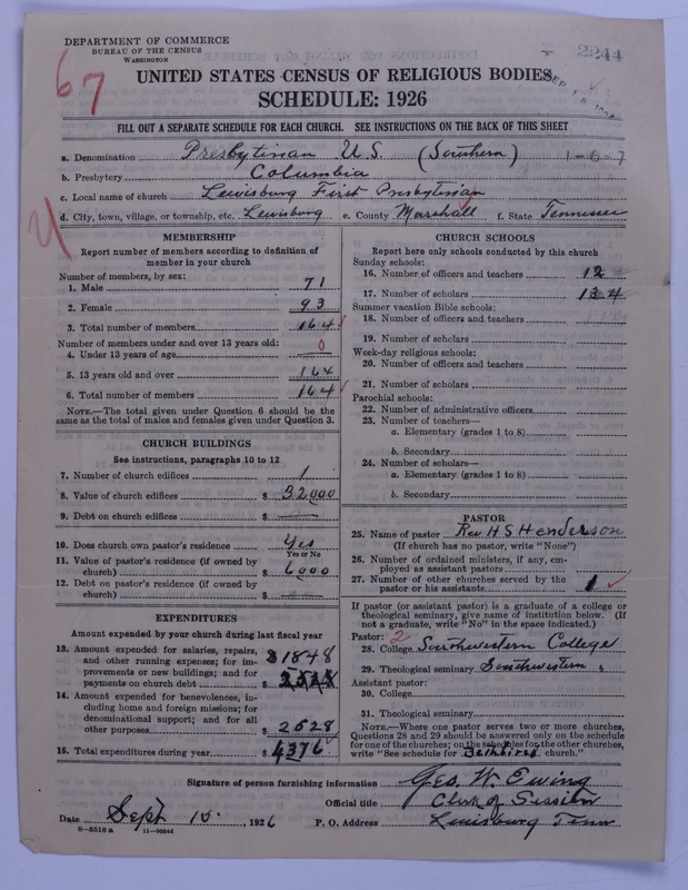 Scan of Presbyterian Church in the United States: 2244
