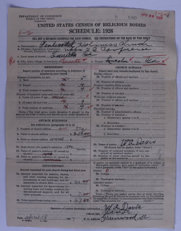 Scan of Pentecostal Holiness Church: 189