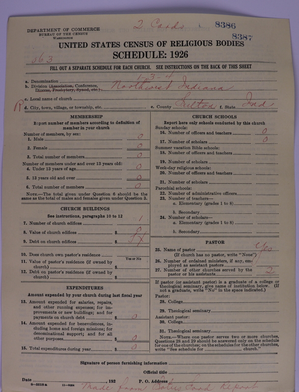 Scan of Methodist Episcopal Church: 8386