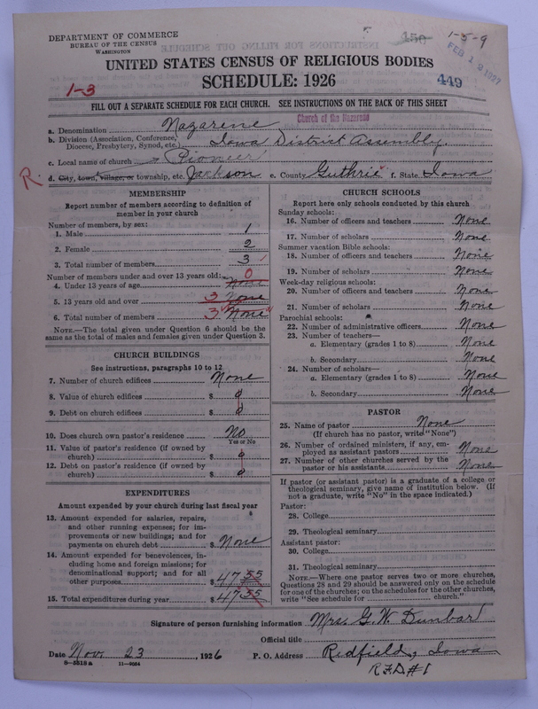Scan of Church of the Nazarene: 449