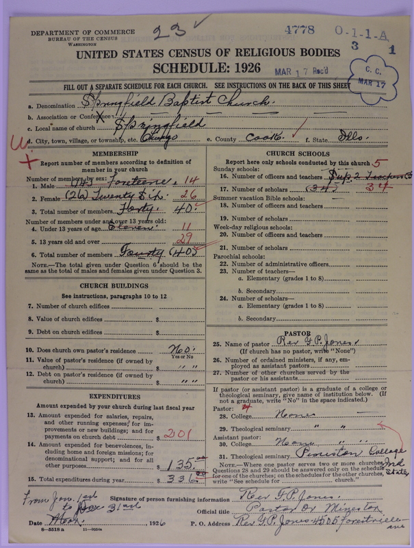 Scan of Negro Baptists: 4778