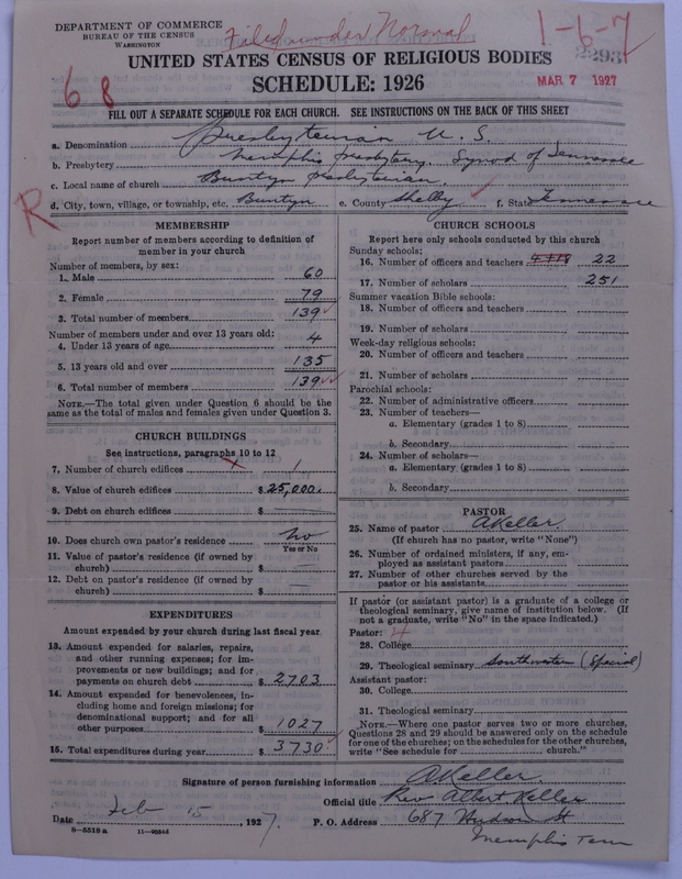 Scan of Presbyterian Church in the United States: 2293