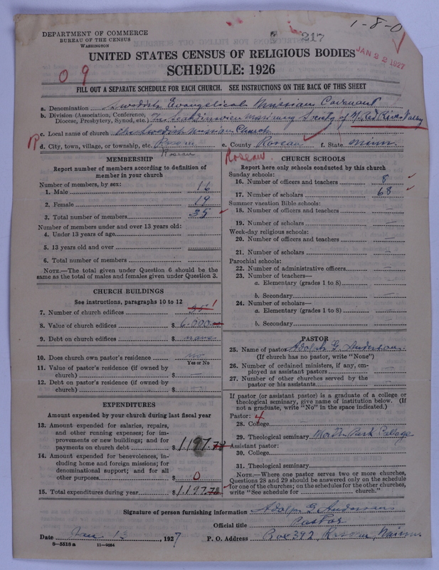 Scan of Swedish Evangelical Mission Covenant of America: 217