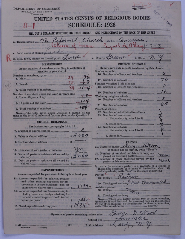 Scan of Reformed Church in America: 76