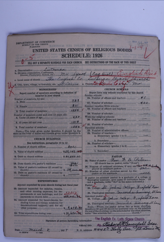 Scan of Evangelical Lutheran Synodical Conference of America: Evangelical Lutheran Synod of Missouri, Ohio, and Other States: 2373