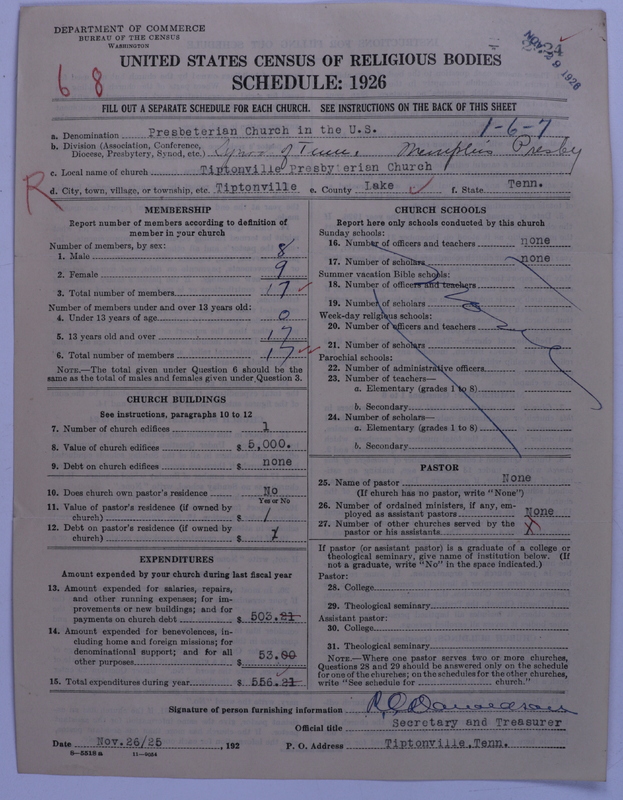 Scan of Presbyterian Church in the United States: 2224
