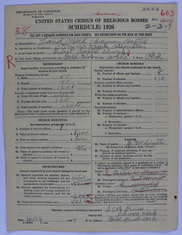 Scan of Landmark Baptist of America: 603