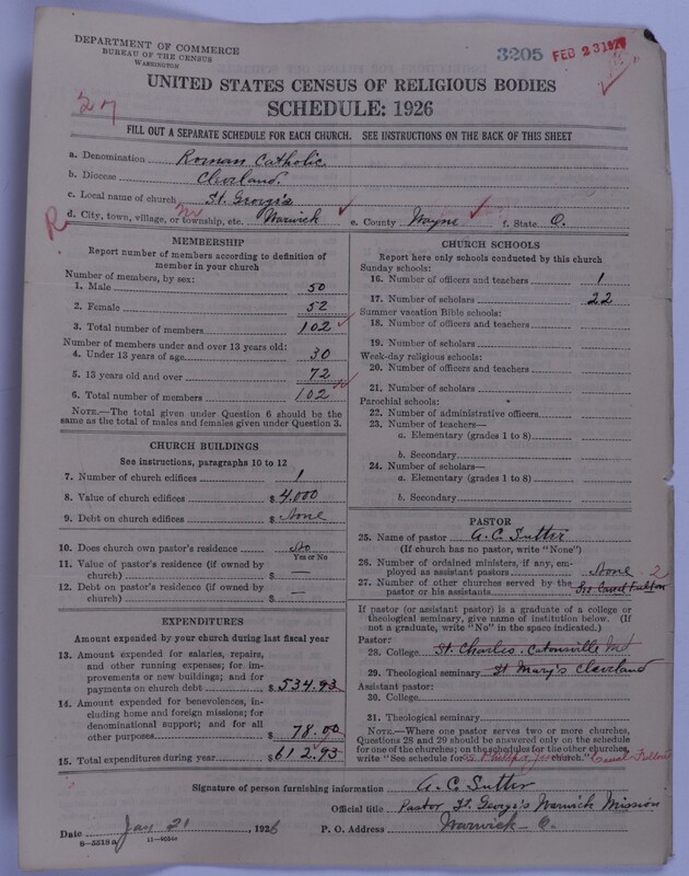 Scan of Roman Catholic Church: 3205