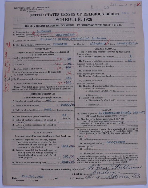 Scan of United Lutheran Church in America: 15