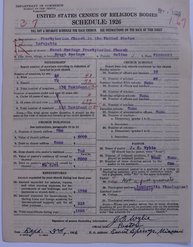Scan of Presbyterian Church in the United States: 124
