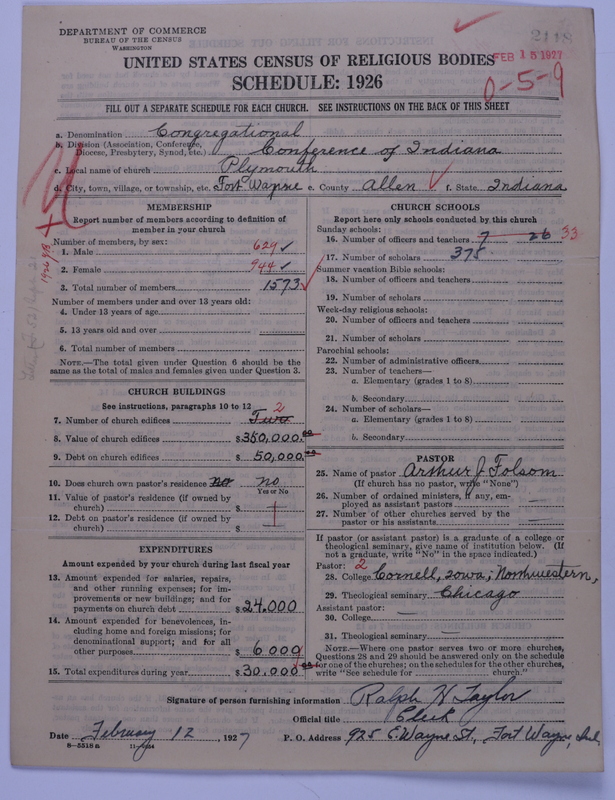 Scan of Congregational Churches: 2118