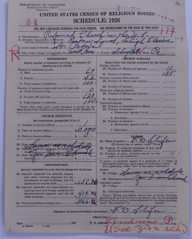Scan of Reformed Church in the United States: 775