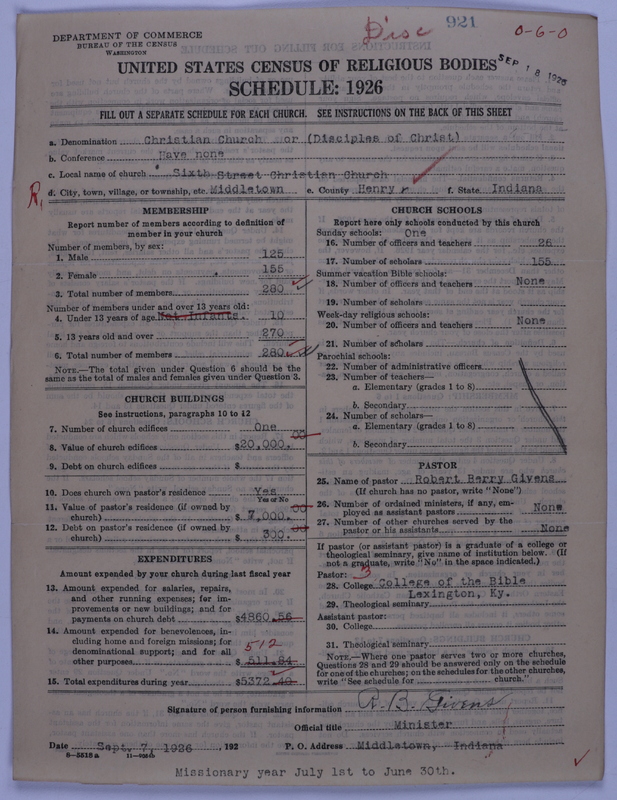Scan of Disciples of Christ: 921