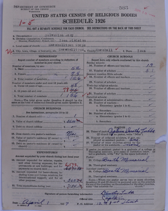 Scan of Salvation Army: 583