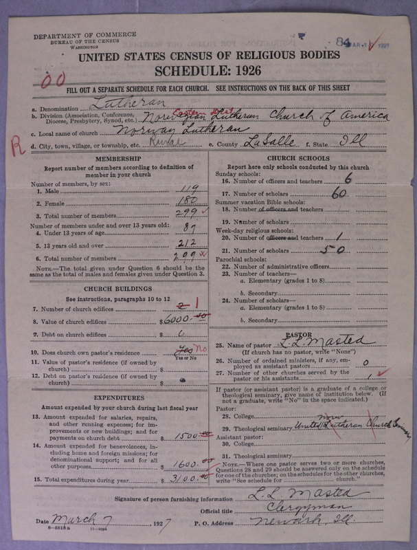 Scan of Norwegian Lutheran Church of America: 84