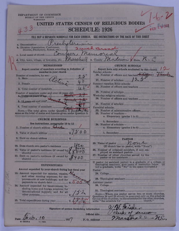 Scan of Presbyterian Church in the United States of America: 6484