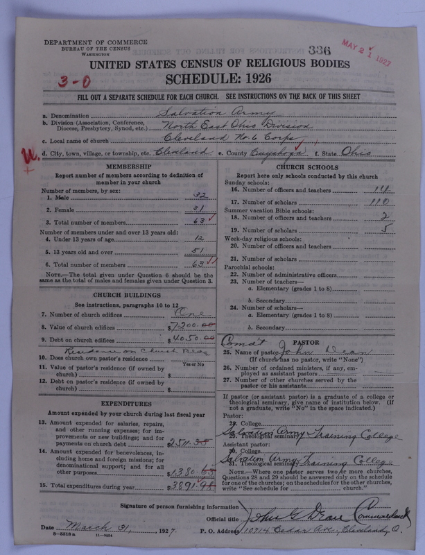 Scan of Salvation Army: 336