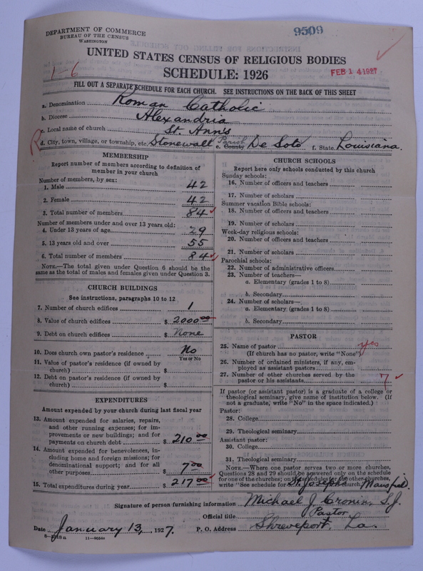 Scan of Roman Catholic Church: 9509