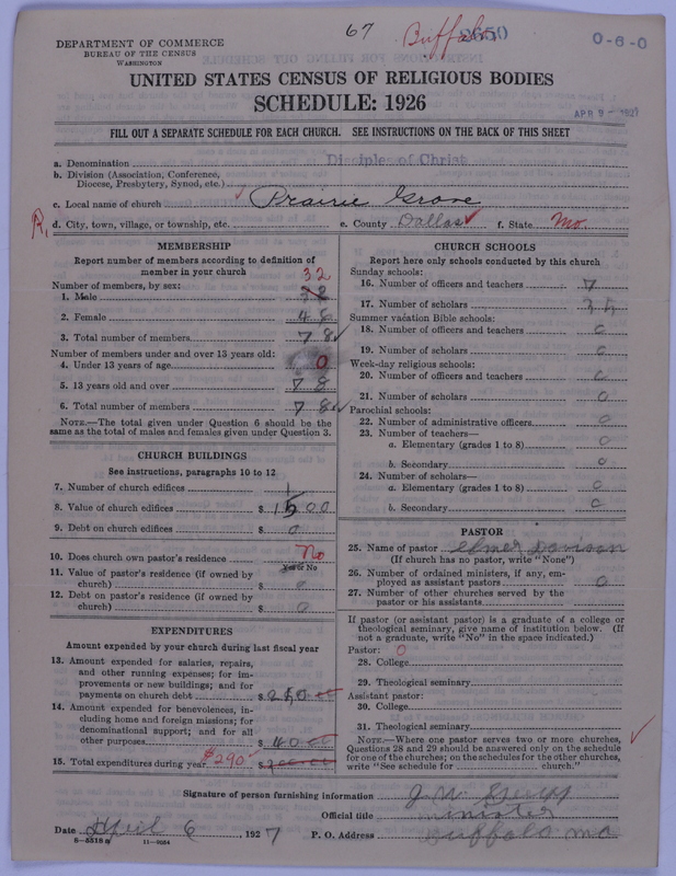 Scan of Disciples of Christ: 2650