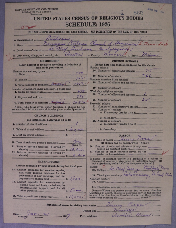 Scan of Norwegian Lutheran Church of America: 862