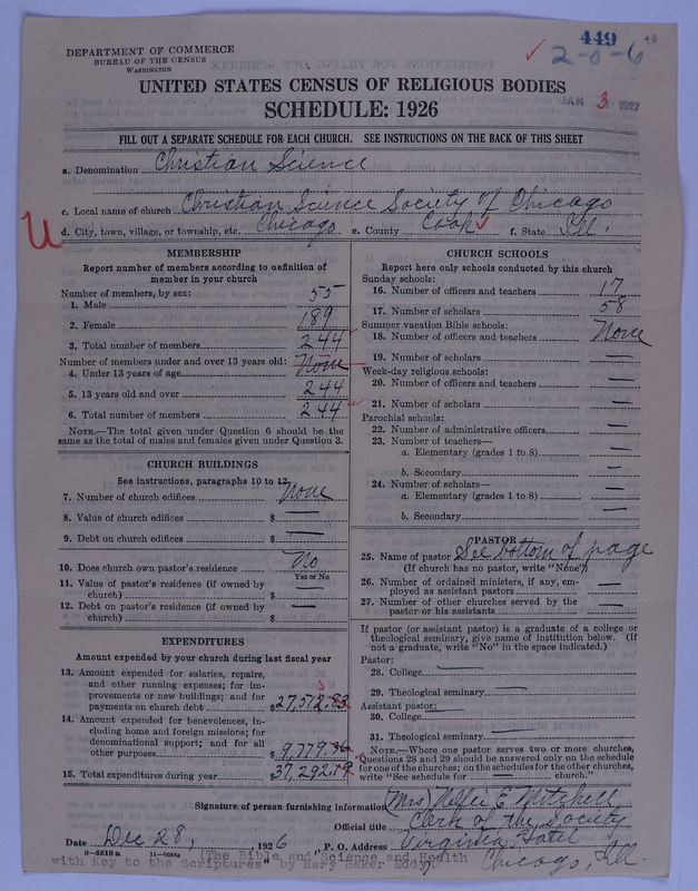 Scan of Church of Christ, Scientist: 449