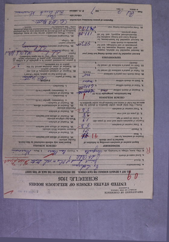 Scan of Synod of the Reformed Presbyterian Church of North America: 426
