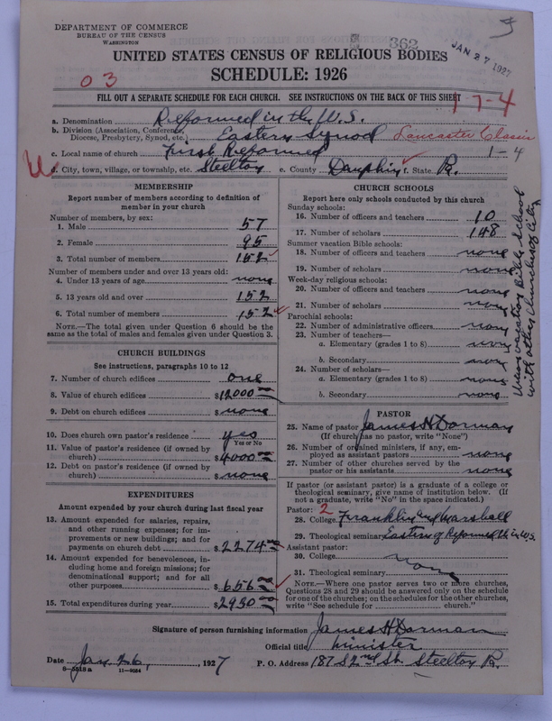 Scan of Reformed Church in the United States: 361