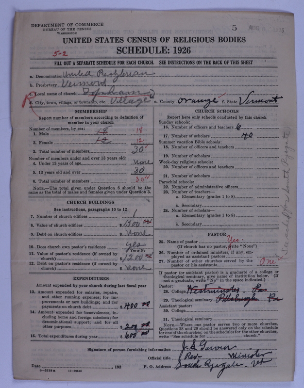 Scan of United Presbyterian Church of North America: 5