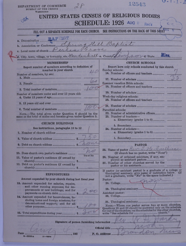 Scan of Negro Baptists: 12543