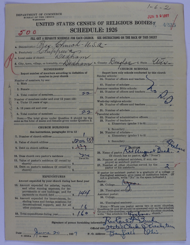 Scan of Presbyterian Church in the United States of America: 4235
