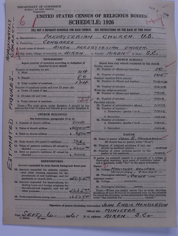 Scan of Presbyterian Church in the United States: 1312