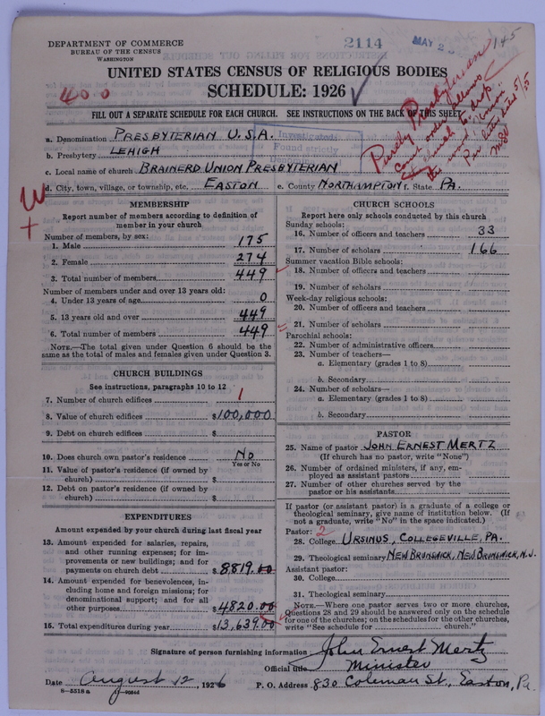 Scan of Presbyterian Church in the United States of America: 2114