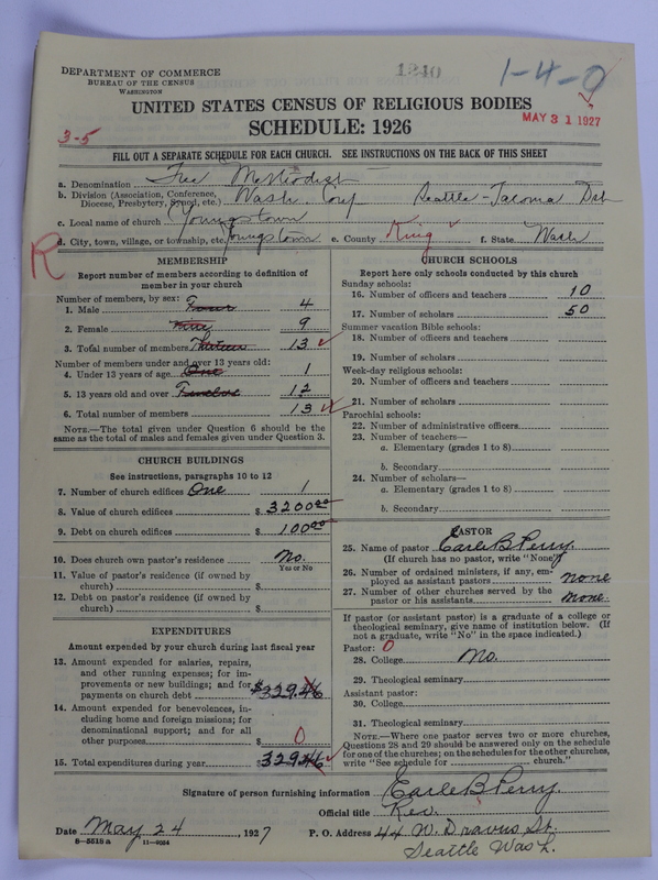 Scan of Free Methodist Church of North America: 1240