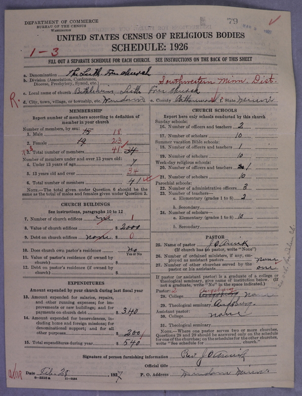 Scan of Lutheran Free Church: 79