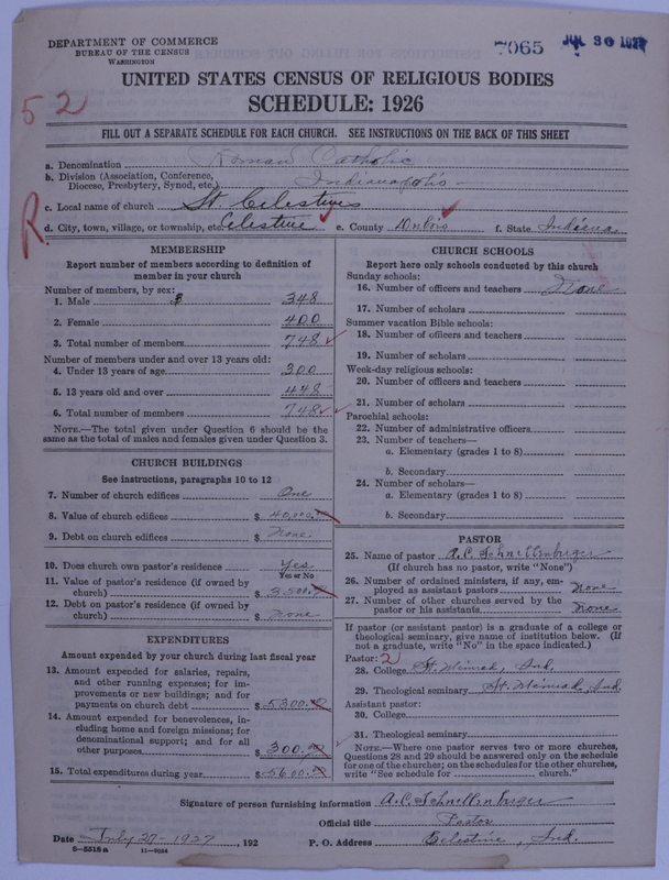Scan of Roman Catholic Church: 7065