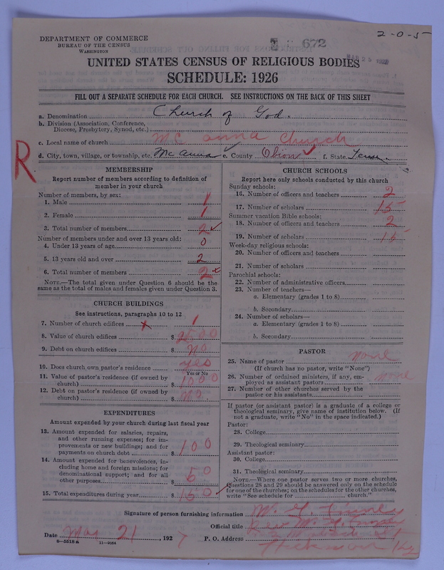 Scan of Church of God (Headquarters, Anderson, Ind.): 672