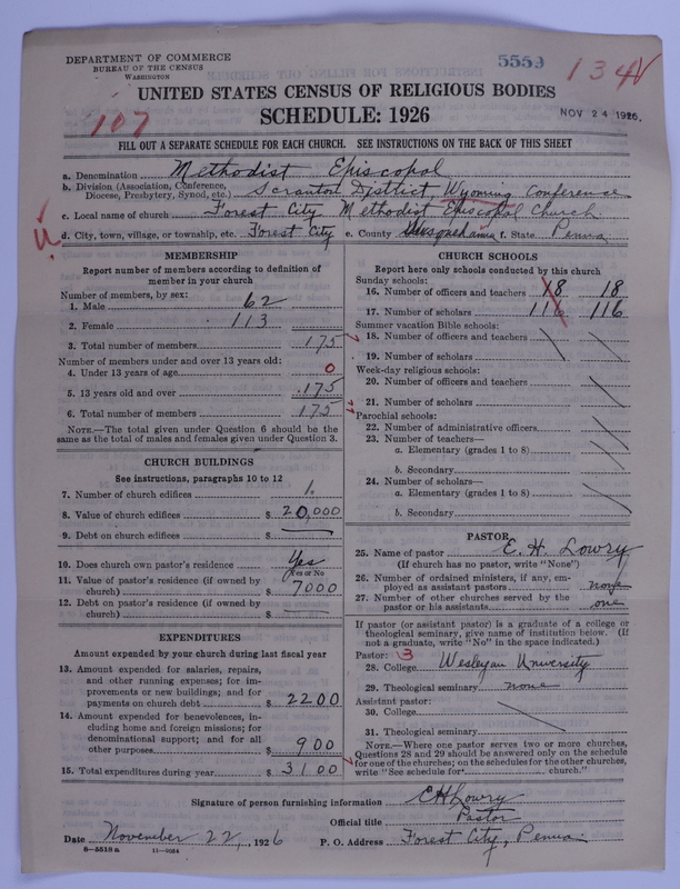 Scan of Methodist Episcopal Church: 5559